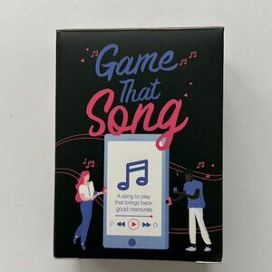 Game That Song Party Card Game